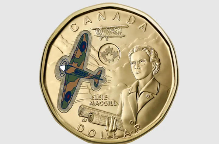 سکه ۱ دلاری «ملکه طوفان‌ها» وارد چرخه مالی کانادا شد